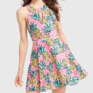 Draper James pineapple dress